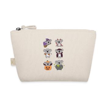 Koala Halloween Witch Devil Citrouille Vampire Costume - Trousse biologique - nature - Devant