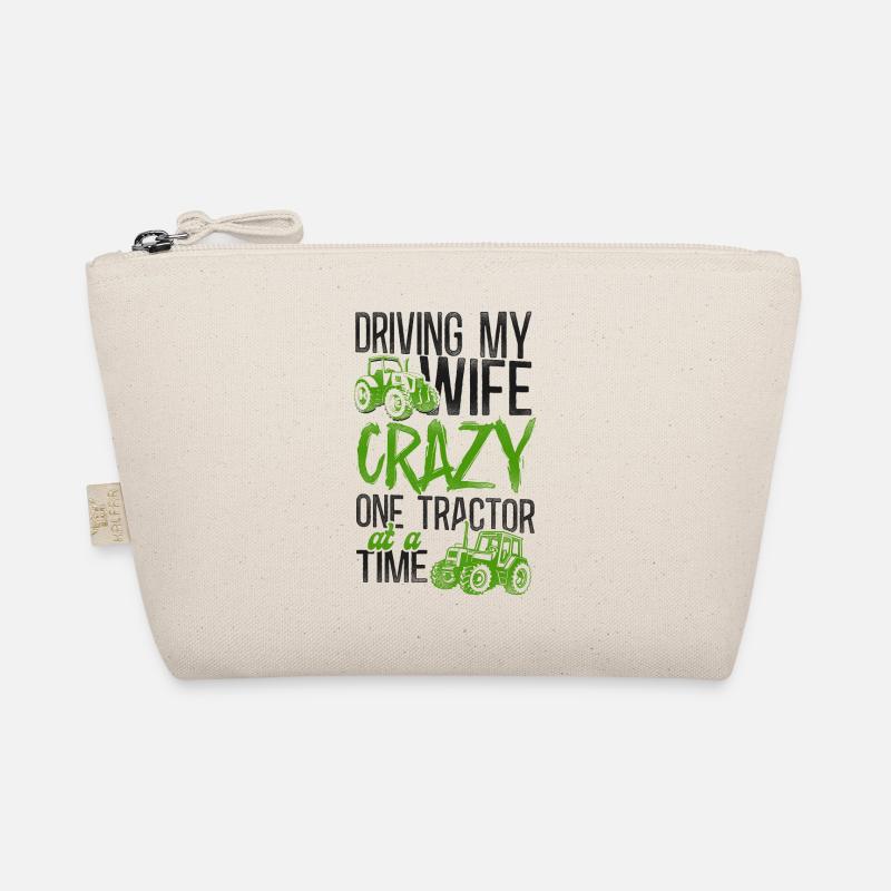 Farming Farmer Husband Tractor Bio-Täschchen