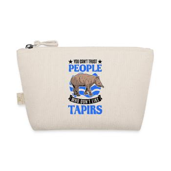 Tapir Lowland Tapir Tapirdae Tapir - Organic Pouch - nature - Front