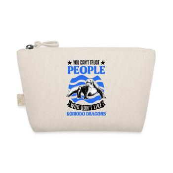 Komodo dragon monitor lizard - Organic Pouch - nature - Front