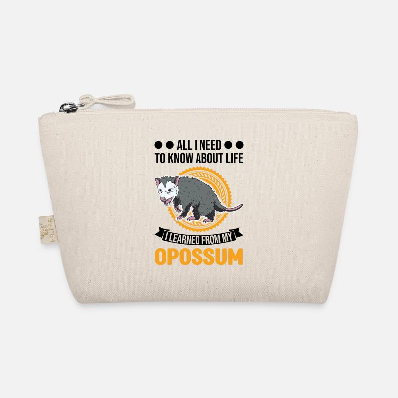 Opossum Geschenk Possum Beutelratte Bio-Täschchen