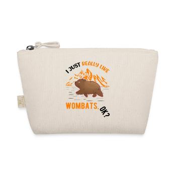 J’aime vraiment Wombats - Trousse biologique - nature - Devant