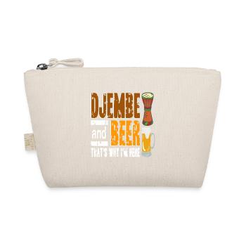 Djembe & Bière C’est pourquoi je suis ici Rétro Vintage - Trousse biologique - nature - Devant