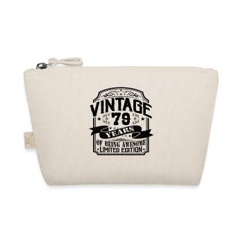 Vintage 78 Years of Being Awesome 78 Geburtstag - Bio-Täschchen - Natur - Vorne