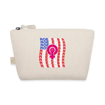 November Roevember American Flag - Organic Pouch - nature - Front