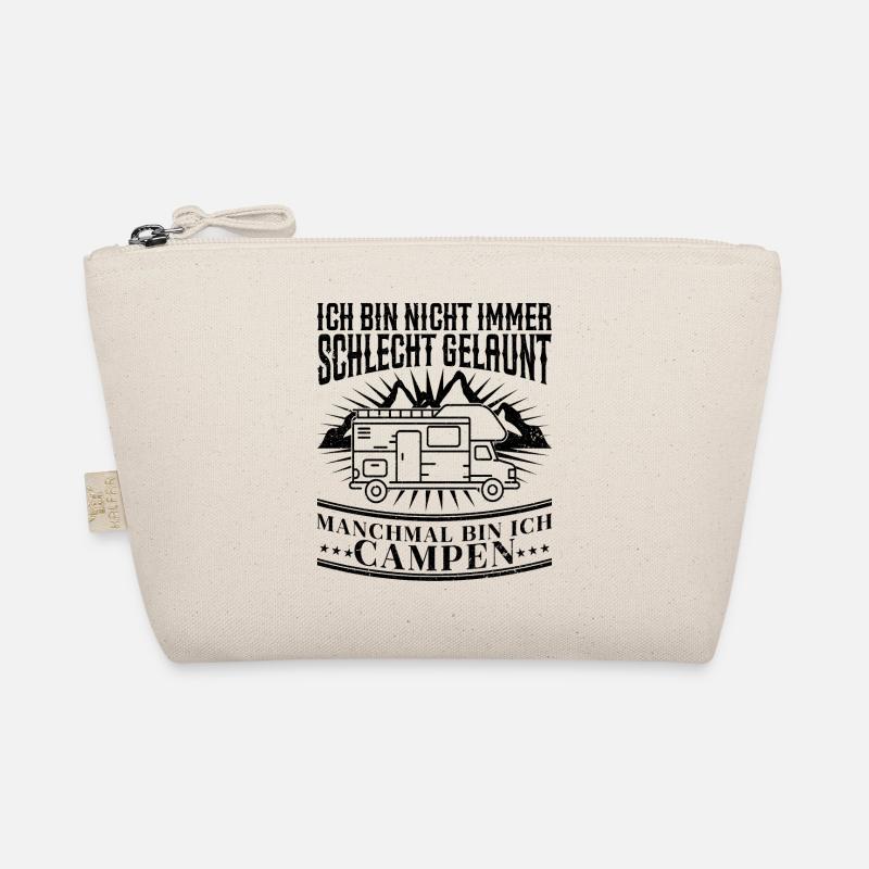Campingplatz Camping Lager Camper Spruch Lustig Bio-Täschchen