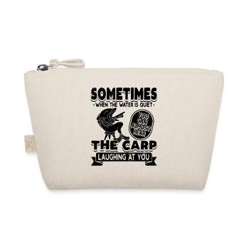 You Can Hear The Carp Laugh Fishing - Organic Pouch - nature - Front