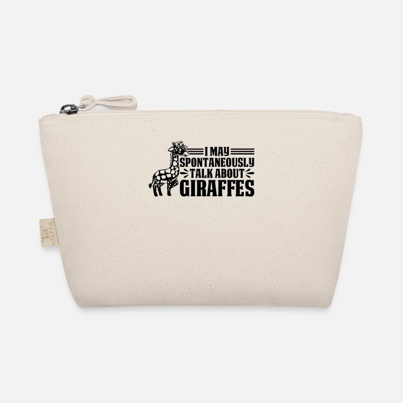 Giraffe I May Spontaneously Talk About Giraffes Organic Pouch
