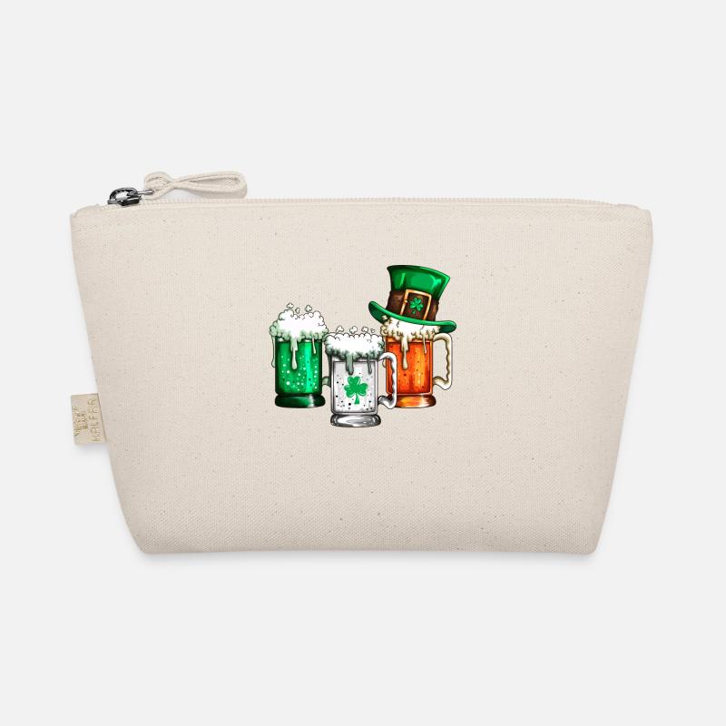 Irland St Patricks Day Bierliebhaber Biertrinker Bio-Täschchen