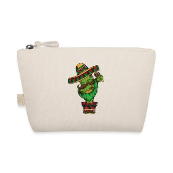 Maracas Mexique Désert Cactus Poncho Cinco de Mayo - Trousse biologique - nature - Devant
