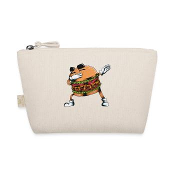 Burger Fan Food Fast Food Favorite Food Dabbing - Organic Pouch - nature - Front