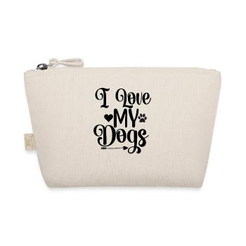 J’aime mes chiens - Trousse biologique - nature - Devant