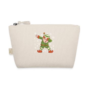 Weihnachten Dabbing Elf Squad Dab Dance Xmas - Bio-Täschchen - Natur - Vorne