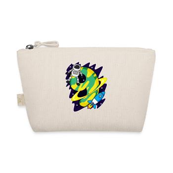 Boy 9 years old - 9th birthday gift - Organic Pouch - nature - Front