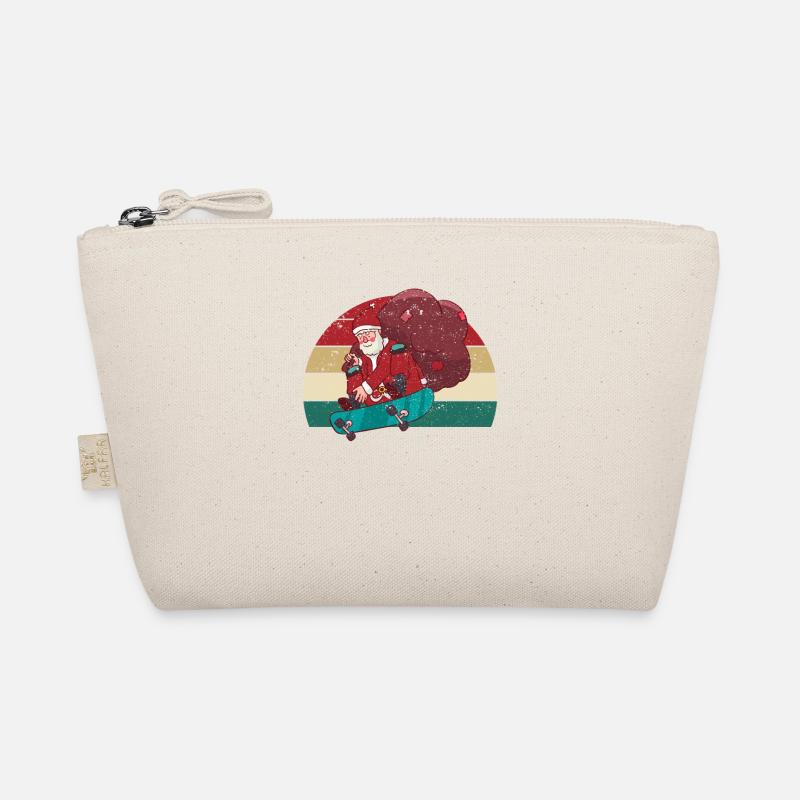 Weihnachtsmann Tricks Skateboard Weihnachten Skate Bio-Täschchen