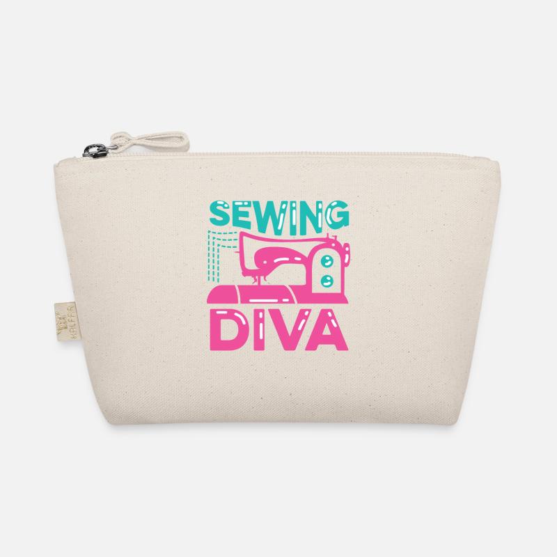 Sewing diva singer or performer gift Organic Pouch