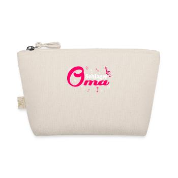 Schlager Oma Kostüm Schlagerparty Outfit - Bio-Täschchen - Natur - Vorne