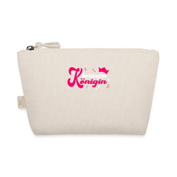 Schlager Königin Kostüm Schlagerparty Outfit - Bio-Täschchen - Natur - Vorne