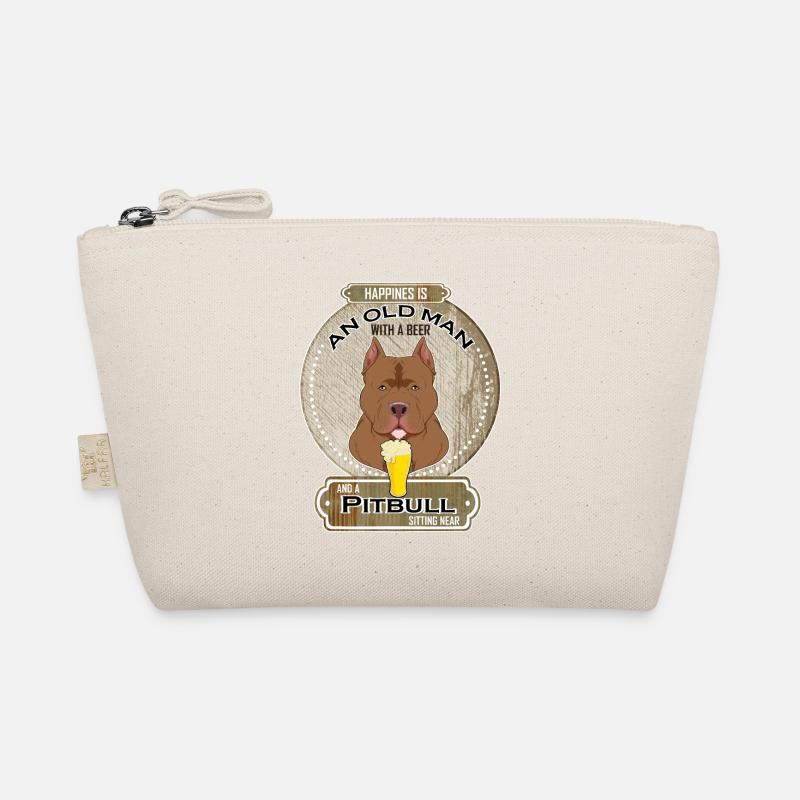 Pitbull Dad Beer Lover Bio-Täschchen