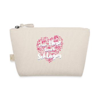 Folk Music Party Village Festival Ouftit German Schlager - Organic Pouch - nature - Front