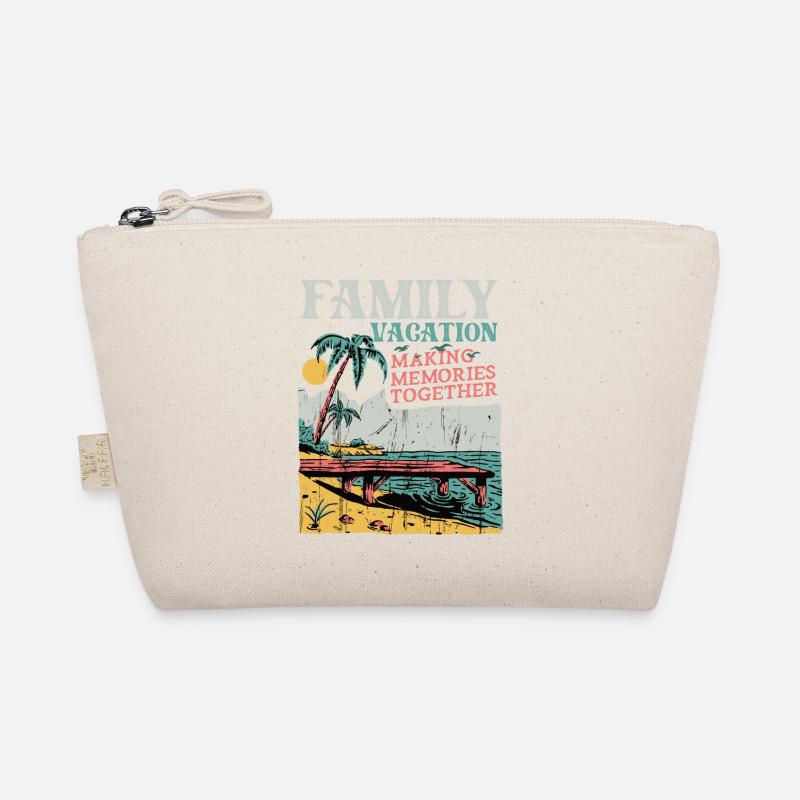 Family Vacation Making Memories Together Organic Pouch
