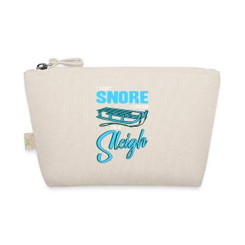 I Don't Snore I Dream I'm A Sleigh Retro Funny - Bio-Täschchen - Natur - Vorne
