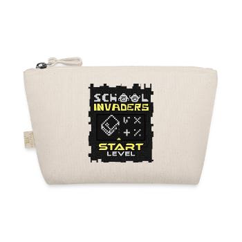 School Invaders - School and Back to School - Organic Pouch - nature - Front
