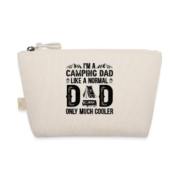 Hiking Camping Outdoor Sayings Camper Hikers - Organic Pouch - nature - Front