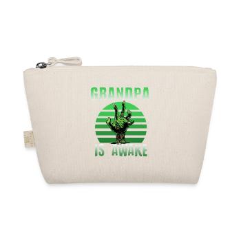Halloween Grandpa - Organic Pouch - nature - Front