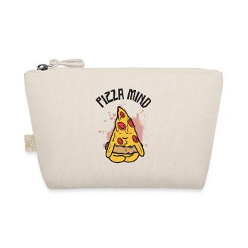 Gelassenheit Pizza Meditation Yoga Pizza - Bio-Täschchen - Natur - Vorne
