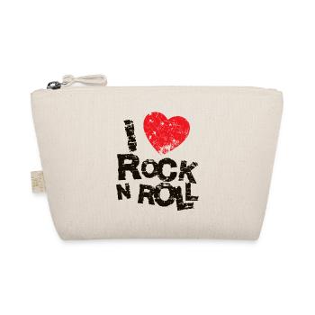 I LOVE ROCK N ROLL. - Organic Pouch - nature - Front