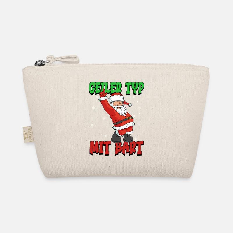 Bart Weihnachten Bio-Täschchen