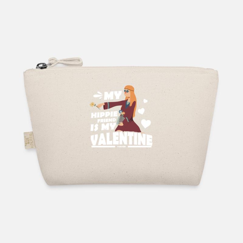 Hippie Mama Muttertag Mädchen Frieden Bio-Täschchen