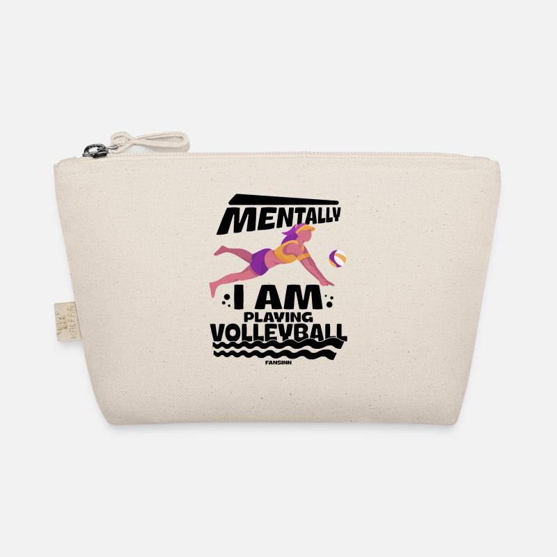 Volleyball - Bio-Täschchen - Natur