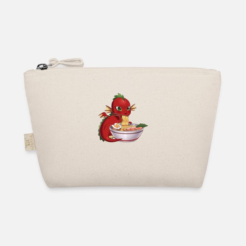 Ramen Drache Japanisches Geschenk Kawaii Anime - Bio-Täschchen - Natur