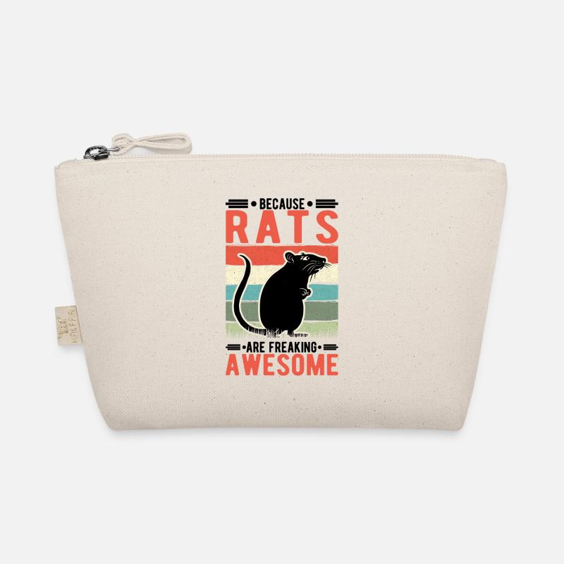 Because Rats are freaking awesome Rat Organic Pouch