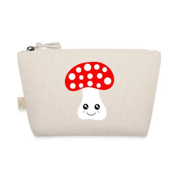 Kawaii, champignon, crapaud - Trousse biologique - nature - Devant