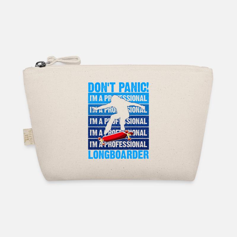 Lonagboarding I am a longboarder Organic Pouch