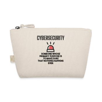 Cybersecurity - IT Security Computer Scientists - Organic Pouch - nature - Front