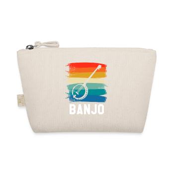 Retro Vintage Classic Banjo Instrument Banjoist - Trousse biologique - nature - Devant