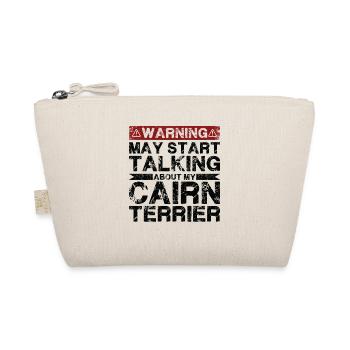 Apropos Cairn-Terrier - Bio-Täschchen - Natur - Vorne