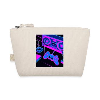 Vaporwave Aesthetic Gaming Konsole Controller - Bio-Täschchen - Natur - Vorne