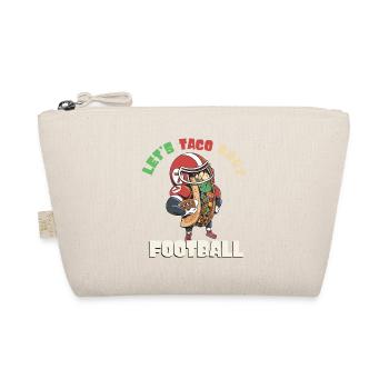 Taco Bout Football Match Day - Organic Pouch - nature - Front
