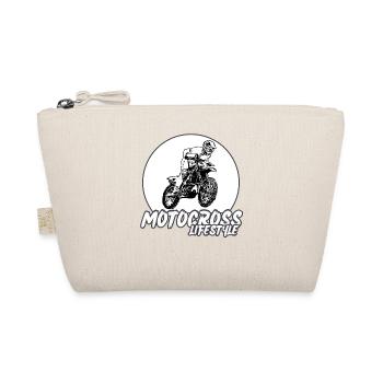 Motocross / Enduro / Freestyle mx / Dirtbike retro - Bio-Täschchen - Natur - Vorne