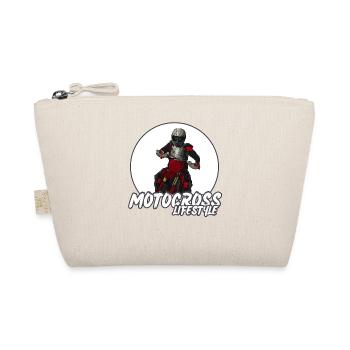 Motocross / Enduro / Freestyle mx / Dirtbike retro - Bio-Täschchen - Natur - Vorne