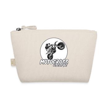 Motocross / Enduro / Freestyle mx / Dirtbike retro - Bio-Täschchen - Natur - Vorne