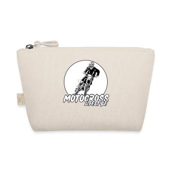 Motocross / Enduro / Freestyle mx / Dirtbike retro - Bio-Täschchen - Natur - Vorne