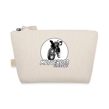 Motocross / Enduro / Freestyle mx / Dirtbike retro - Bio-Täschchen - Natur - Vorne