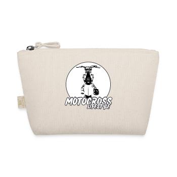 Motocross / Enduro / Freestyle mx / Dirtbike retro - Bio-Täschchen - Natur - Vorne