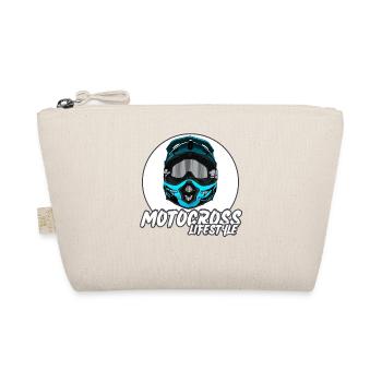 Motocross / Enduro / Freestyle mx / Dirtbike retro - Bio-Täschchen - Natur - Vorne